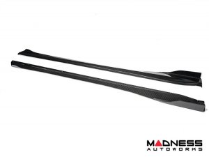 Alfa Romeo Giulia Side Skirts - Carbon Fiber - Shark Fin - Quadrifoglio